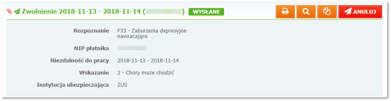 e-Zwolnienie (e-ZLA) w systemie Mediporta